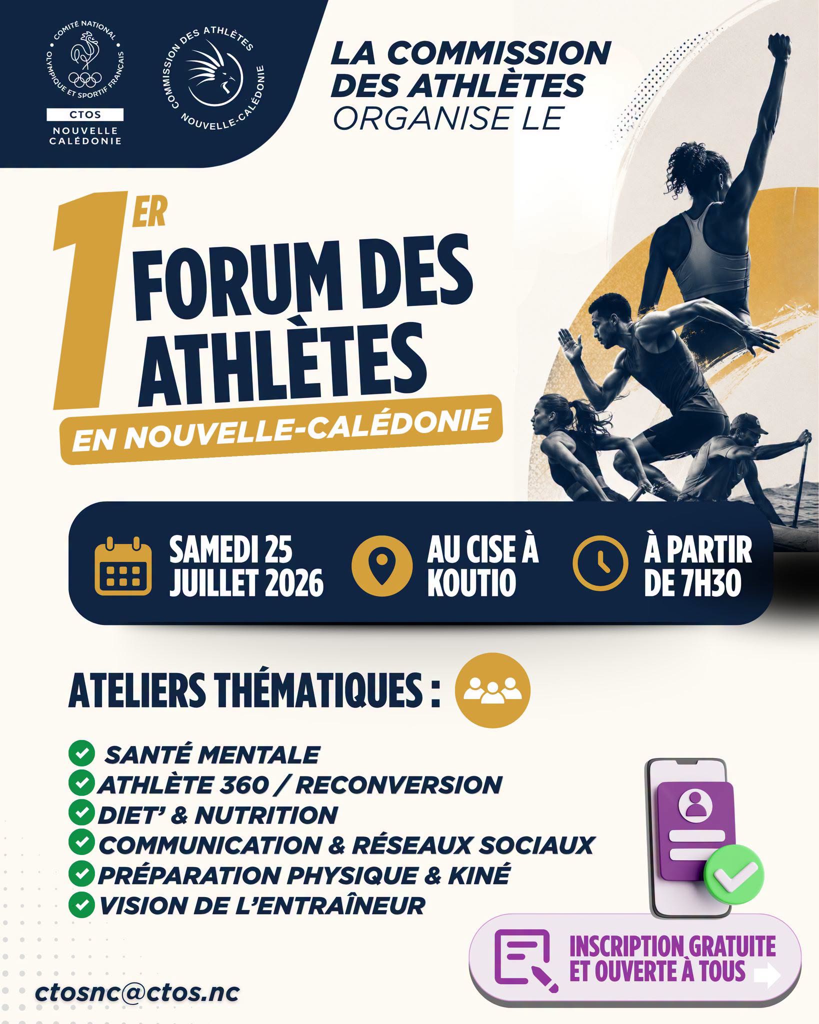 Forum des athlètes de Nouvelle-Calédonie
