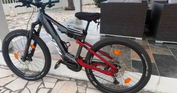 VTT électrique tout suspendu