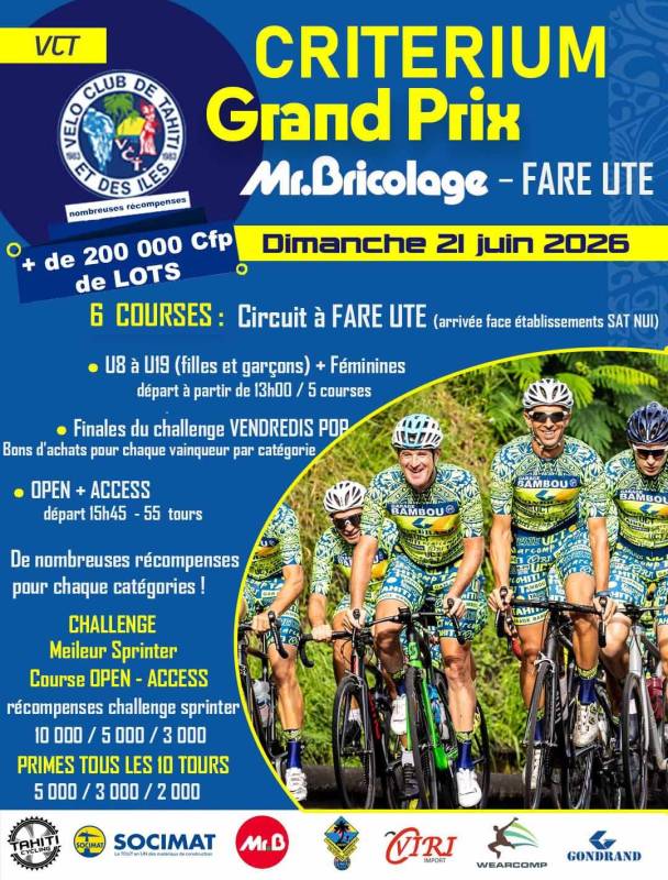 Affiche de Grand Prix Mr Bricolage