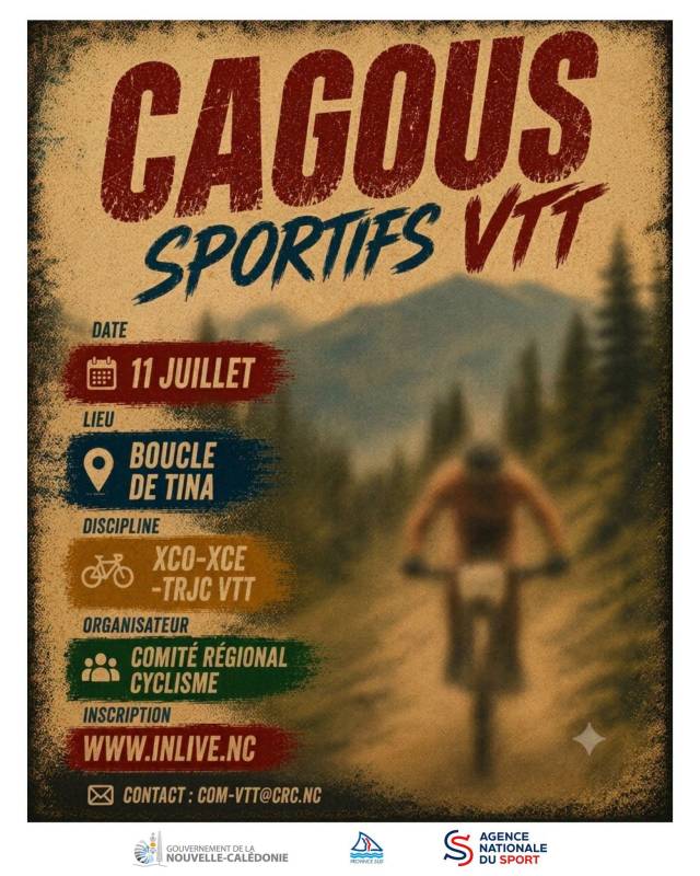 Affiche de Cagous Sportifs VTT