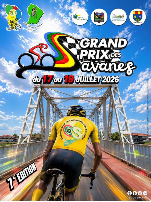 Affiche de Grand Prix Cycliste des Savanes