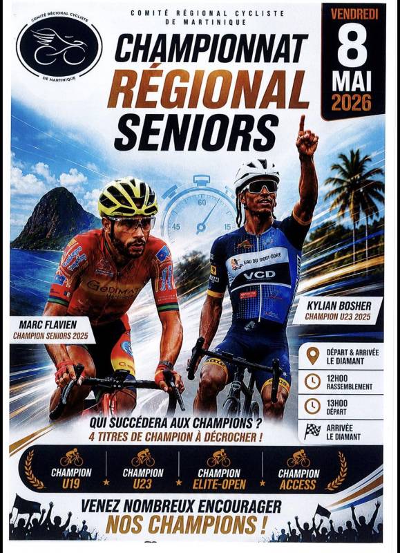 Affiche de Championnat Régionale Séniors