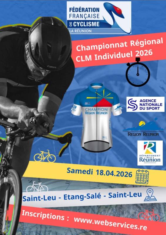 Affiche de Championnat du CLM de la Réunion