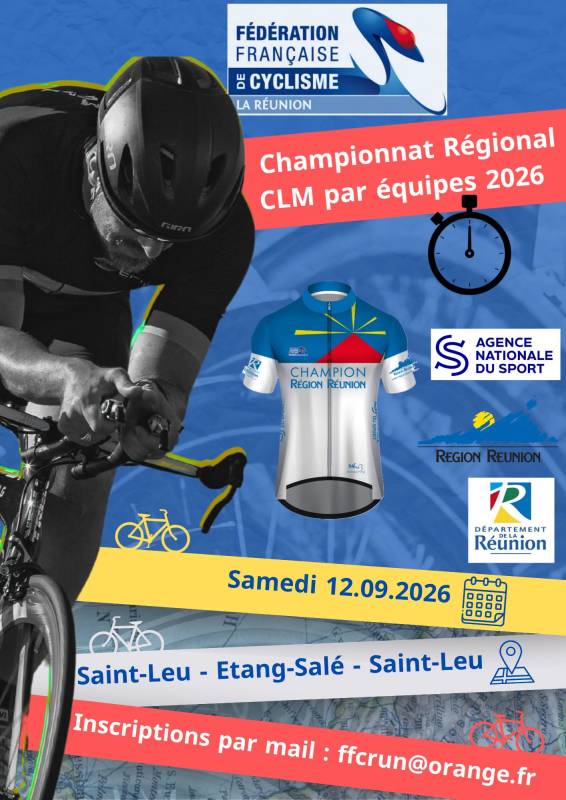 Affiche de Championnat du CLM par équipe de la Réunion