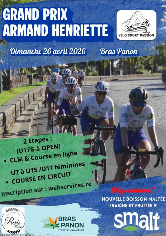 Affiche de Grand Prix Armand Henriette