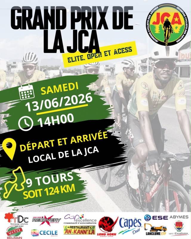 Affiche de Grand Prix Anniversaire de la JCA