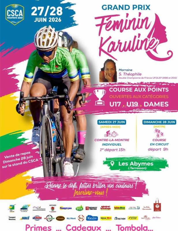 Affiche de Grand Prix Féminin Karuline