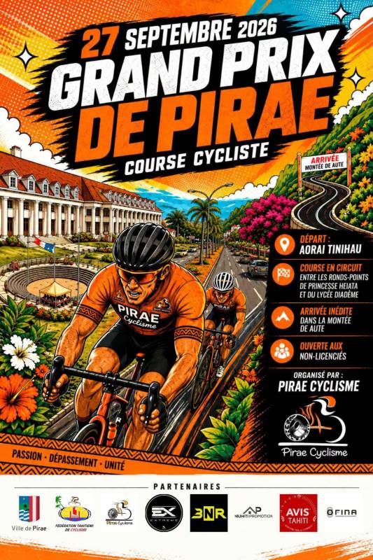 Affiche de Grand Prix de Pirae