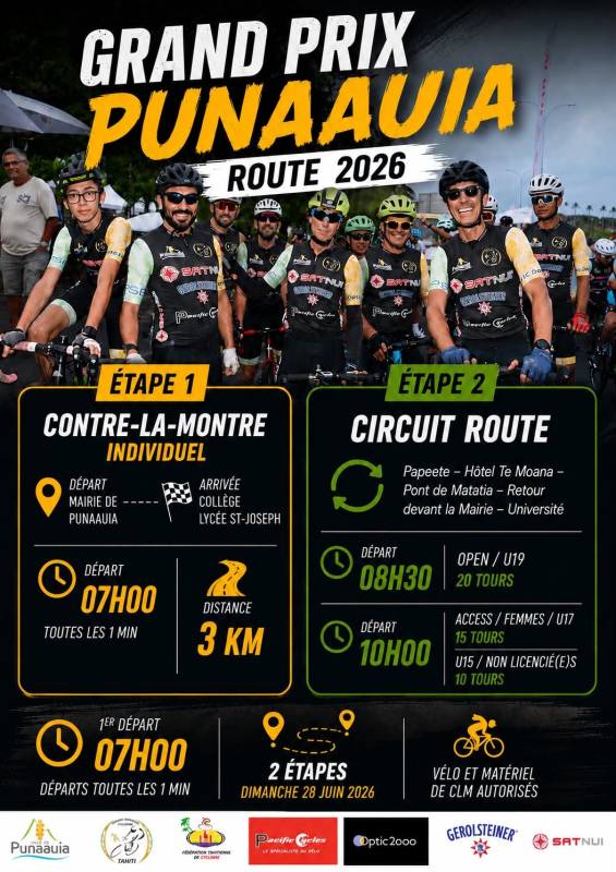 Affiche de Grand Prix de Punaauia