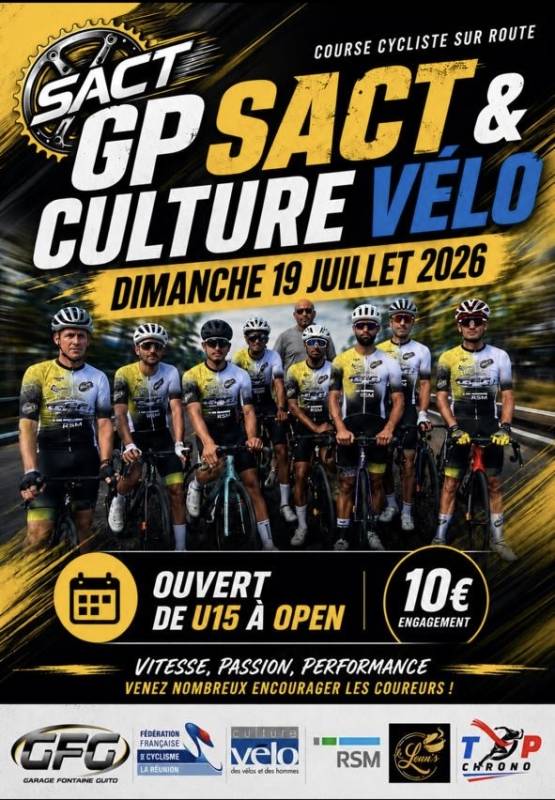 Affiche de Grand Prix SACT et Culture Vélo