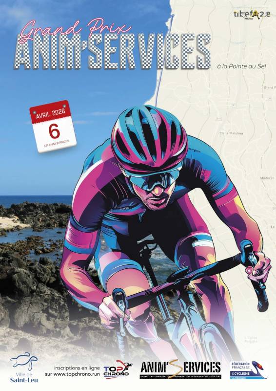 Affiche de GP Cycliste Anim-Services