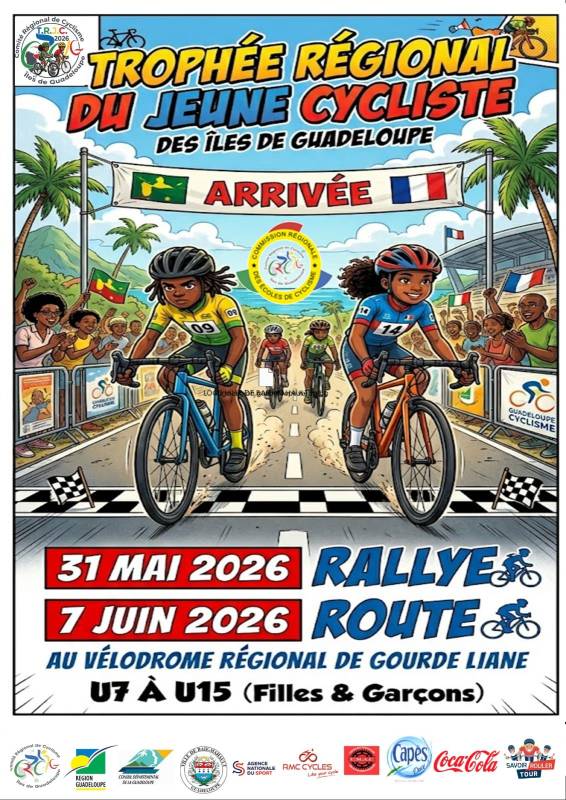 Affiche de Trophée Régional du Jeune Cycliste