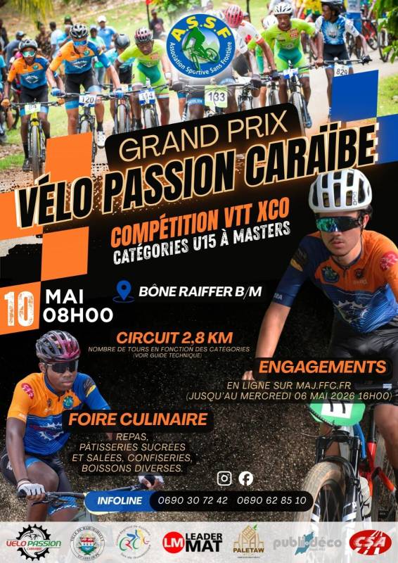 Affiche de GP Vélo Passion Caraïbe